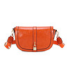 Дамска чанта за рамо в оранжево Karra-0 снимка