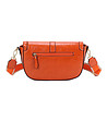 Дамска чанта за рамо в оранжево Karra-1 снимка
