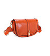 Дамска чанта за рамо в оранжево Karra-2 снимка