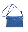 Синя дамска чанта за рамо Alliz-1 снимка