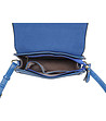 Синя дамска чанта за рамо Alliz-3 снимка