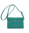 Зелена дамска чанта за рамо Alliz-1 снимка