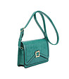 Зелена дамска чанта за рамо Alliz-2 снимка