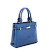 Синя малка дамска чанта Esta-2 снимка