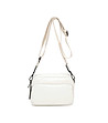Бяла малка дамска чанта с презрамка Venla-0 снимка