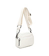 Бяла малка дамска чанта с презрамка Venla-2 снимка