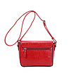 Червена дамска чанта за рамо Azza-1 снимка