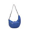 Синя асиметрична дамска чанта Atrea-1 снимка