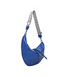 Синя асиметрична дамска чанта Atrea-2 снимка