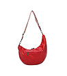 Червена асиметрична дамска чанта Atrea-1 снимка