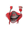 Червена асиметрична дамска чанта Atrea-3 снимка