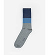 Мъжки чорапи в сиво и синьо Masi-0 снимка