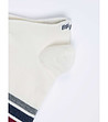 Бели мъжки къси чорапи Trim-2 снимка