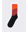 Мъжки чорапи в черно, оранжево и червено Futuro-0 снимка