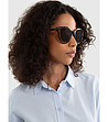 Дамски слънчеви очила в кафява хавана-0 снимка