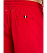 Мъжки шорти в червено Rafo-1 снимка