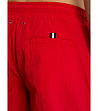 Червени мъжки шорти Rafos-2 снимка
