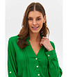 Дамска риза в зелено-2 снимка