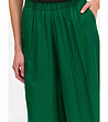 Зелен дамски панталон-2 снимка