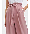 Дамски панталон в розово нюанс-2 снимка