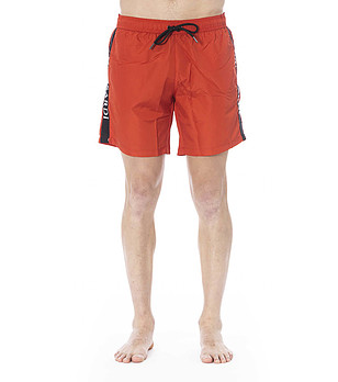 Мъжки червени плажни шорти снимка