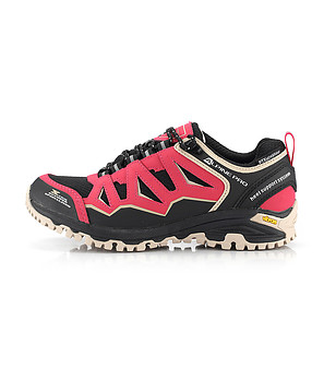 Unisex туристически обувки в черно и розово Gonawe с PTX® мембрана снимка
