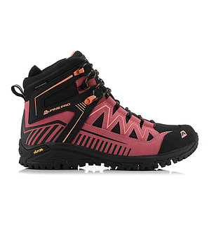 Unisex туристически обувки в черно и розово Gudere снимка
