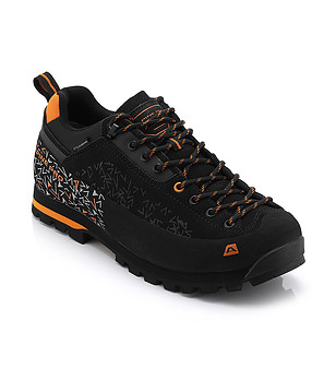 Unisex туристически обувки в черно и оранжево Wasde с PTX снимка