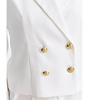 Дамско сако в бяло-2 снимка