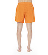 Оранжеви мъжки плажни шорти-1 снимка