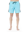 Мъжки светлосини плажни шорти-0 снимка