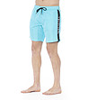 Мъжки светлосини плажни шорти-2 снимка