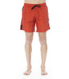 Мъжки червени плажни шорти-0 снимка