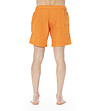 Мъжки оранжеви плажни шорти-1 снимка