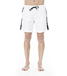 Мъжки бели плажни шорти-0 снимка