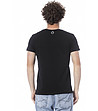 Черна памучна мъжка тениска-1 снимка