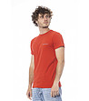 Червена памучна мъжка тениска-2 снимка