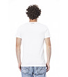 Мъжка памучна тениска в бяло -1 снимка