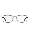 Черни мъжки метални рамки за очила-1 снимка