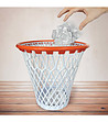 Ефектен кош за боклук във формата на баскетболен кош-4 снимка