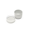 Светлосива купичка за закуска с капак 500 мл-3 снимка