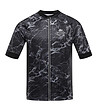 Мъжка блуза за колоездене в сиво и черно Sagen-0 снимка