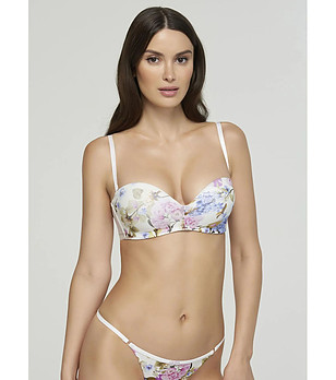 Сутиен балконет с флорален принт Eden снимка