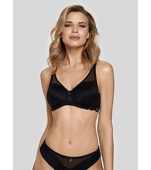 Сутиен в черно Mystic Dahlia снимка