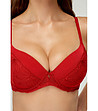 Червен сутиен с повдигащ ефект Pandora-2 снимка
