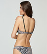 Горнище тип бандо с комбиниран принт Wild Beauty-1 снимка