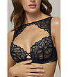 Тъмносин сутиен с дантела Beauty Duet-2 снимка