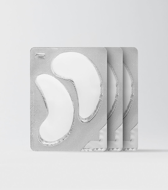 Комплект от 3 броя пачове за очи с витамин С по 4 гр снимка