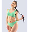 Памучни бикини в зелено Venla-2 снимка