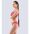 Памучни бикини в цвят малина Venla-2 снимка